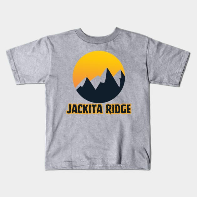 Jackita Ridge Kids T-Shirt by Canada Cities